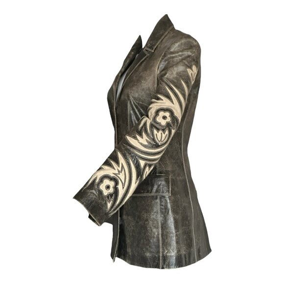 Roberto Cavalli Leather Jacket Flawless - Picture 3 of 12